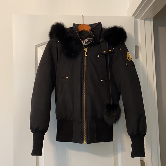 Additional pictures Moose knuckles Debbie bomber jacket - Picture 1 of 17